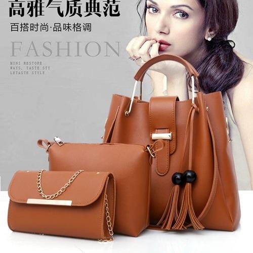 TOKOGUE [TERLARIS] Handbag paket 3in1 Tas paket wanita Tas selempang import Grosir tas batam Tas fashion wanita Tas import batam VC84241 VC87652 TI87652 b3015 bq1889 Tas impor batam