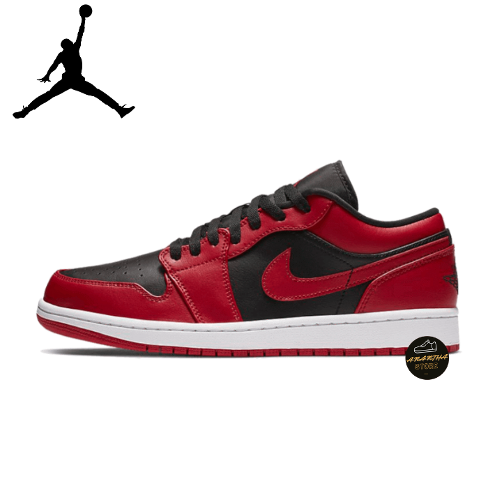 Jual Sepatu Air Jordan 1 Low Reverse Bred Terbaru - Apr 2022 | Lazada