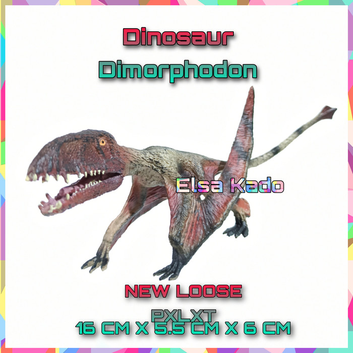 Promo Eksklusif Mainan Dinosaurus Dimorphodon Jurassic Figure Pterodactyl Pteranodon Limited Lazada Indonesia