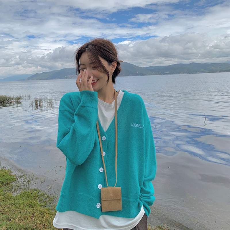 tiffany blue cardigan