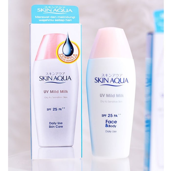 skin aqua uv mild milk spf 50