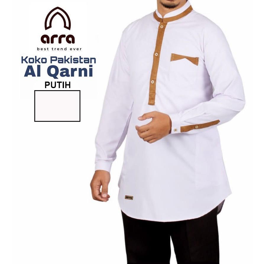 BAJU MUSLIM PRIA KOKO PAKISTAN AL QARNI GAMIS PRIA ORIGINAL ARRA