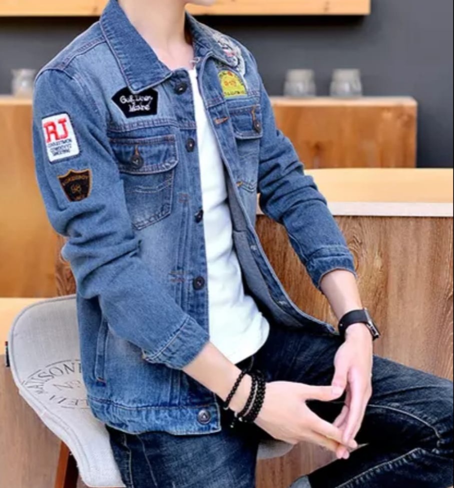 Jaket Jeans Denim Pria|Jaket Jeans 