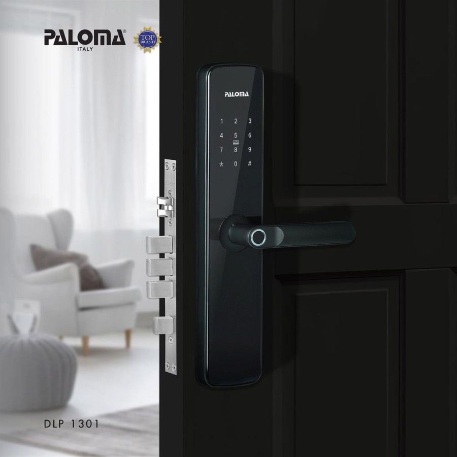 Smart Digital Lock PALOMA DLP 1301 Black Smart Digital Lock PALOMA DLP 1301 Black