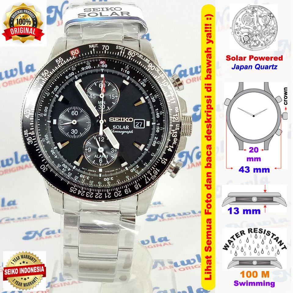 Seiko Solar SSC009P1 Chronograph 