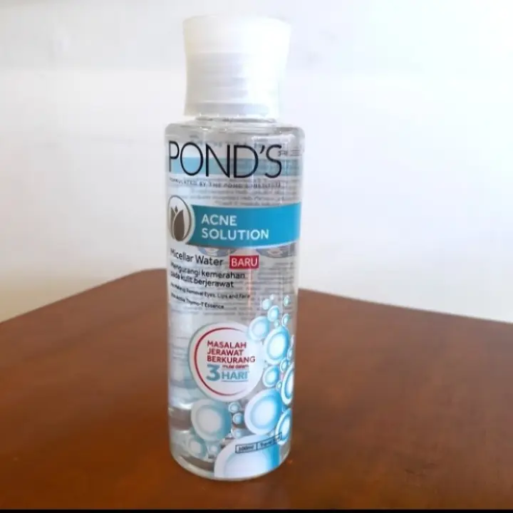 ponds acne solution micellar water