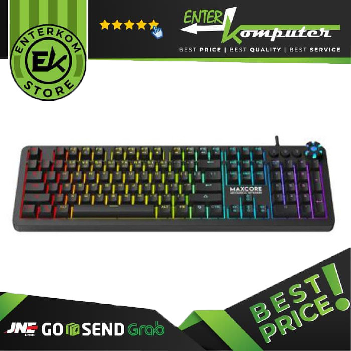 fantech maxcore mk852 black edition gaming keyboard