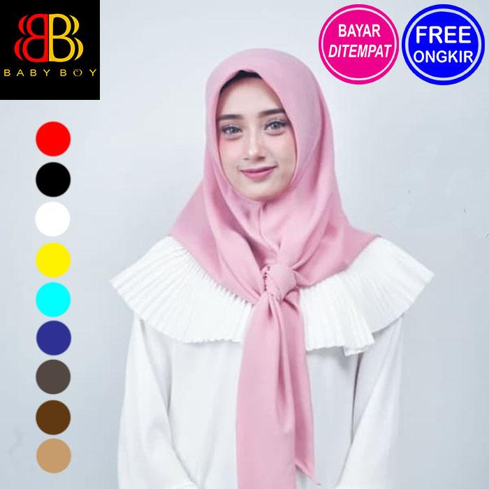 LITA STORE - Kerudung Jilbab Hijab SEGITIGA INSTAN Modern langsung pakai Diamond / phasmina / khimar BANYAK WARNA