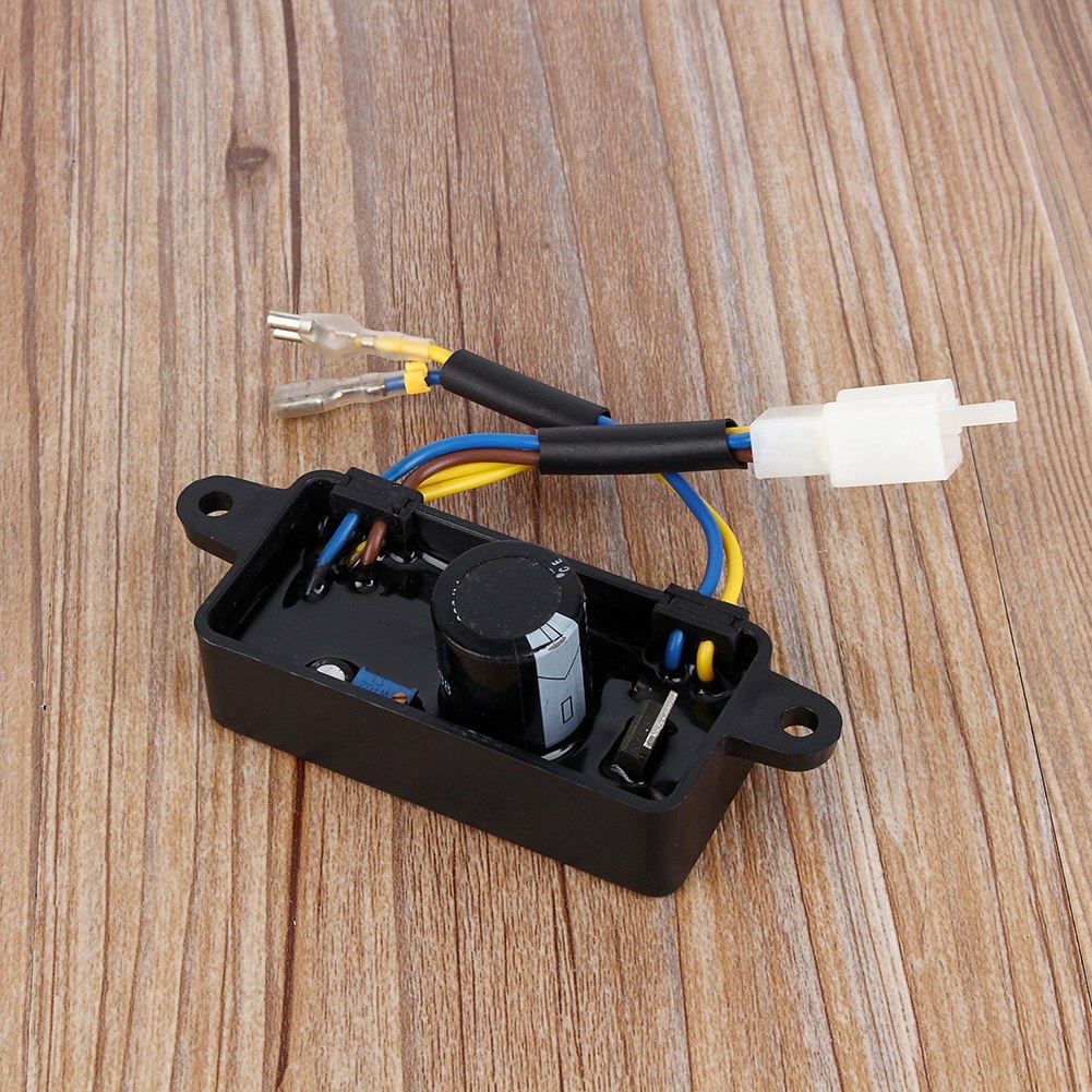 1PCS Voltage Regulator Rectifier Single Phase AVR For 2KW-3KW Gasoline Generator