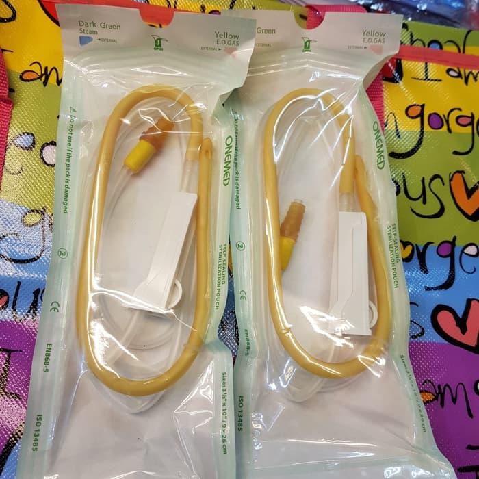 (Best Seller!!) Selang Enema Yellow Rubber Koneksi Infusion Enema Kopi