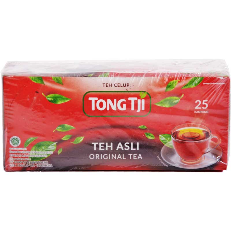 TONG TJI Teh Celup Hitam 25x2g Lazada Indonesia
