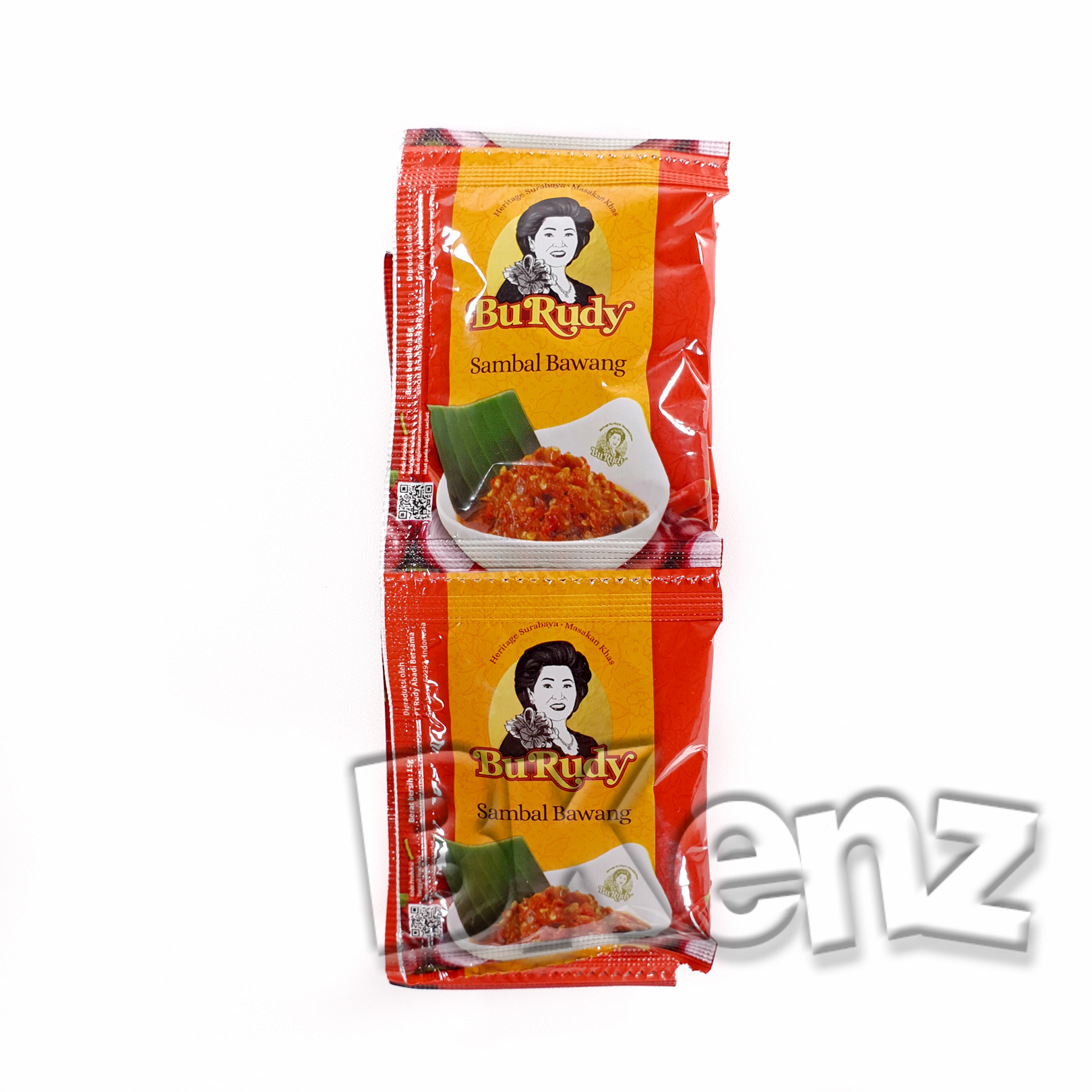 Bu Rudy Sambal Bawang Terasi Ijo Sachet Isi 10 Oleh Oleh Khas Bu Rudi ...