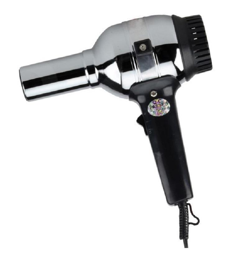Rainbow Travel Hair Dryer Low Watt - Silver