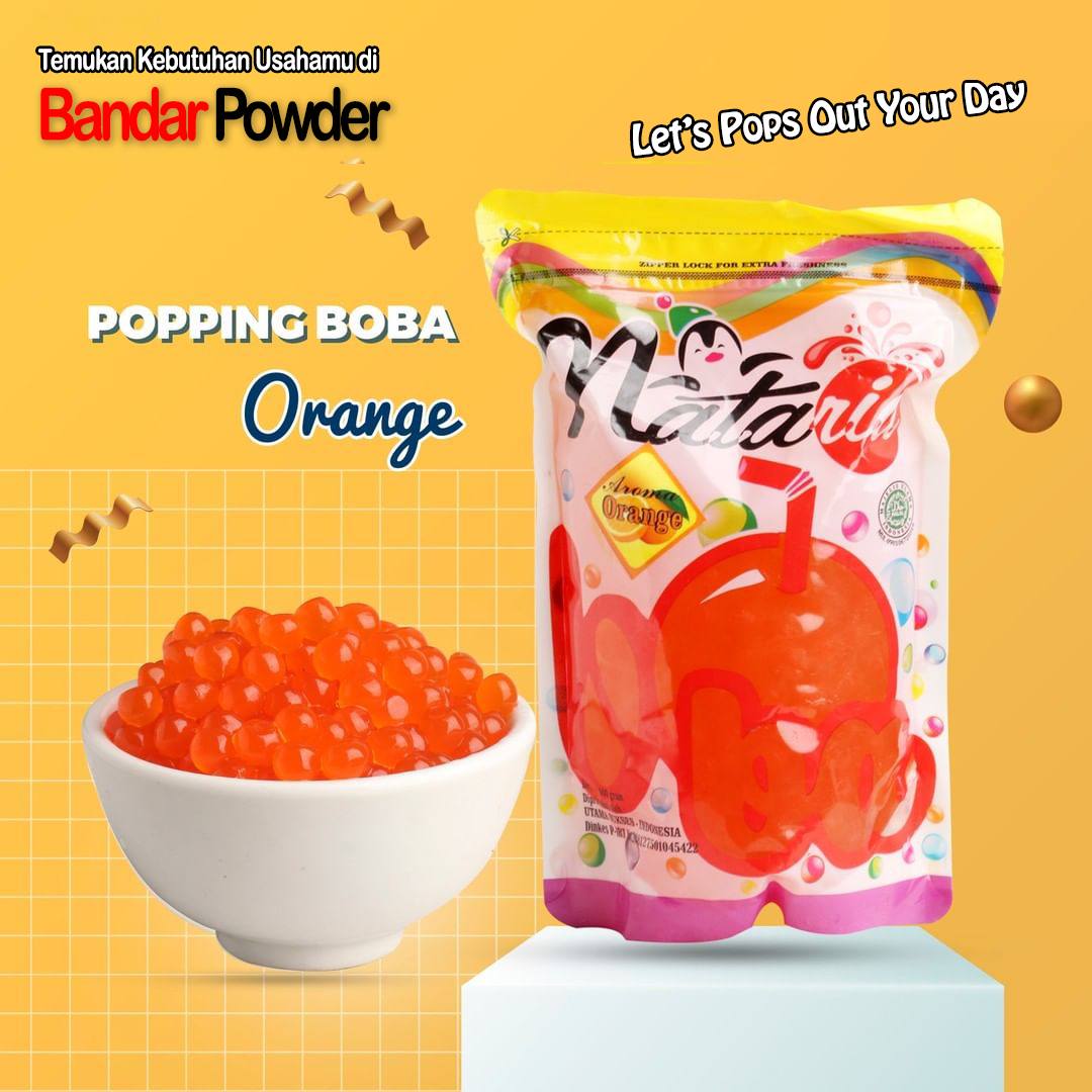 Popping Boba Orange 500gr Poping Jelly Nataria Bandar Powder   F6f58ddfde754810c5b312e8e6cdf7d7 