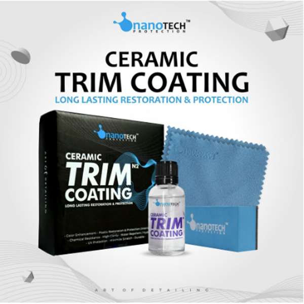 CERAMIC TRIM COATING COATING PLASTIC PLASTIK TRIM RESTORER COATING