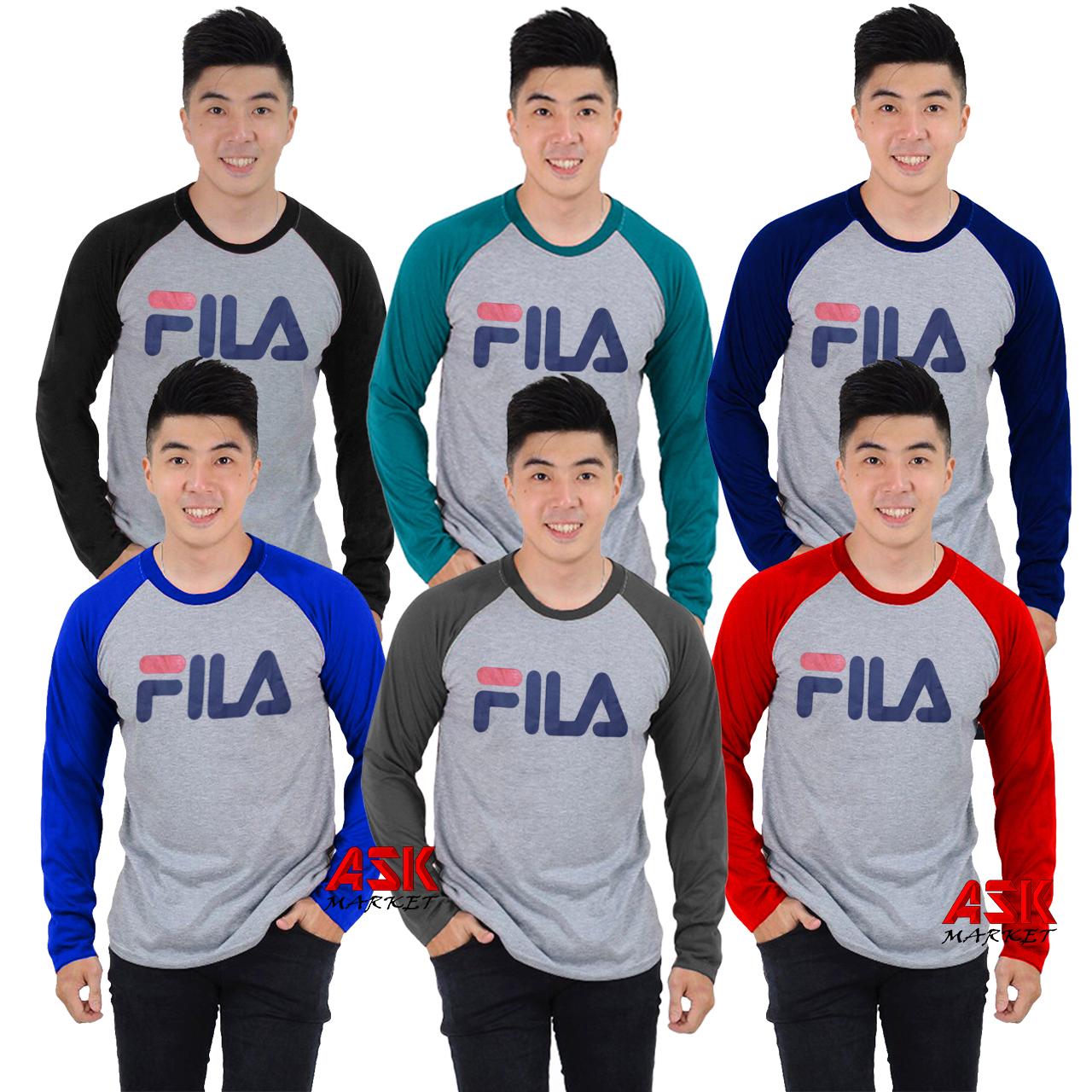 ASK Market kaos raglan lengan panjang/raglan FI LA