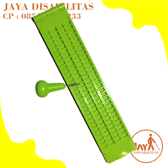 REGLET BRAILLE SIZE KECIL | RIGLET | REGLET | ALAT TULIS TUNANETRA | 4 ...