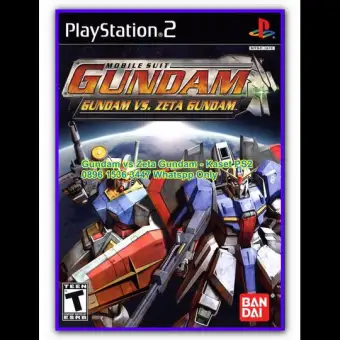 Gundam Vs Zeta Gundam Kaset Ps2 Lazada Indonesia