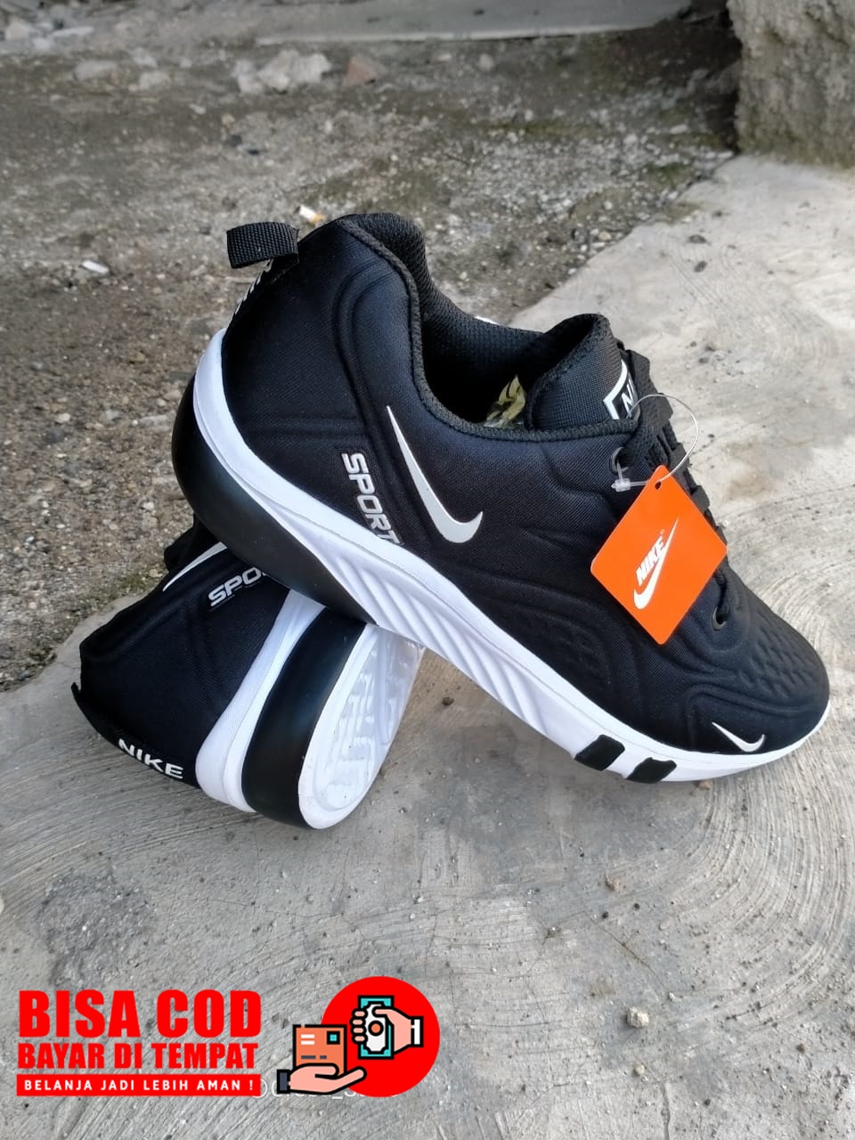 SEPATU PRIA NIKE01 ZOOM SPORT CASUAL RUNNING KETS SKATE PREMIUM HIGH QUALITY IMPORT GARANSI HARGA TERMURAH