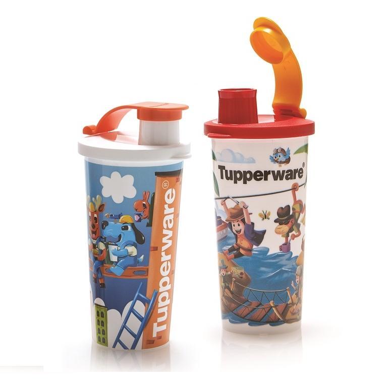 Tupperware Fun Tumbler 260 mL New Adventure satuan / tumbler / botol minum / promo Januari