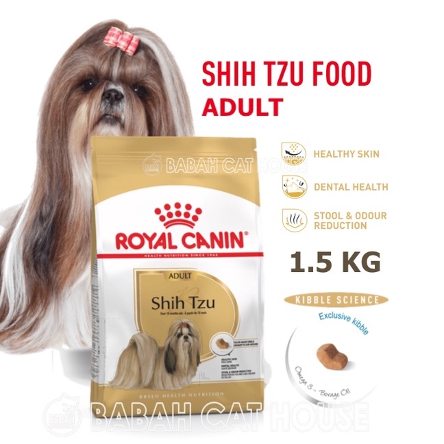 Royal Canin Shih Tzu Adult 1.5kg Makanan Anjing ShihTzu Dewasa Lazada Indonesia