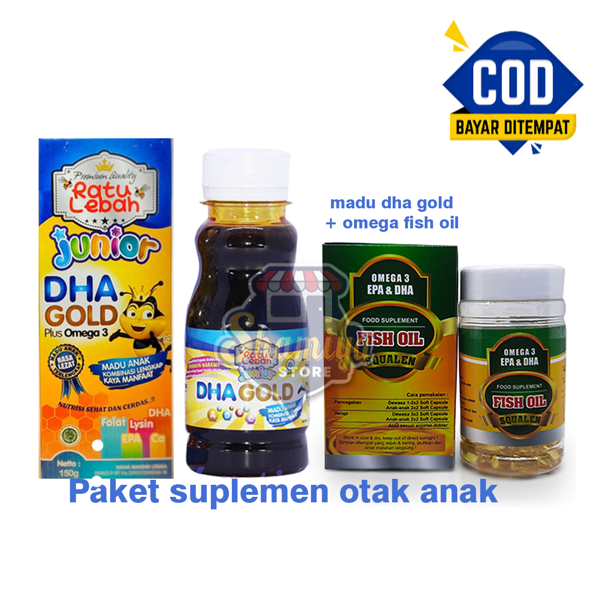 Vitamin Otak Anak Biar Cerdas Ceria Sehat Dan Gemuk / Madu Plus Kapsul ...