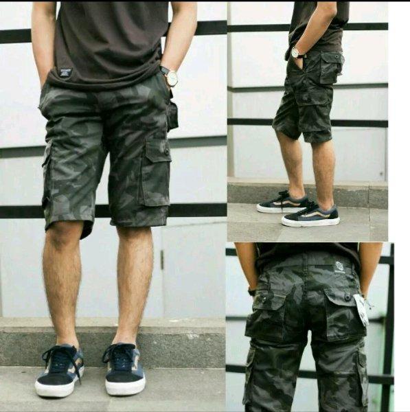 Celana pendek pria /celana cargo army /celana pdl pendek isc / celan pendek pria cargo army / celana abri pendek terbaru / celana casual harian pria cowok / celana outdoor pria gunung cargo
