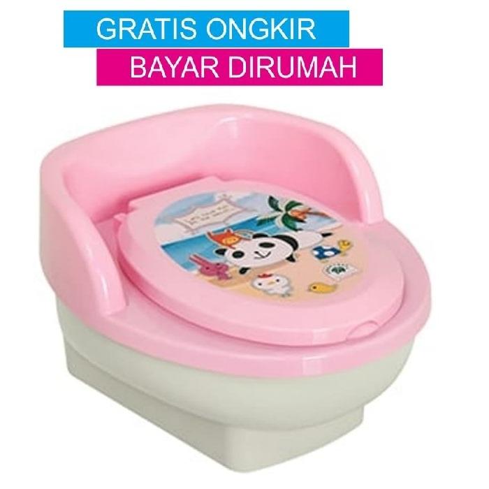 Potty Training Portable Closet Duduk Anak Pispot Green Leaf Villeroy Kloset Duduk Anak Potty Plastik Pispot Plastik Lazada Indonesia