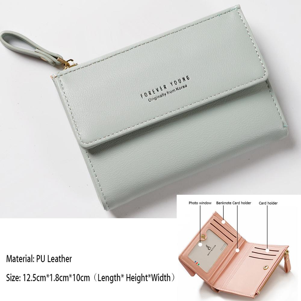 Nature Star Dompet Wanita 2019 Small Dompet Kulit Dompet Wanita Pendek Dompet Warna-warni Wanita Tas Koin Dompet Penyimpan Kartu Uang Tas