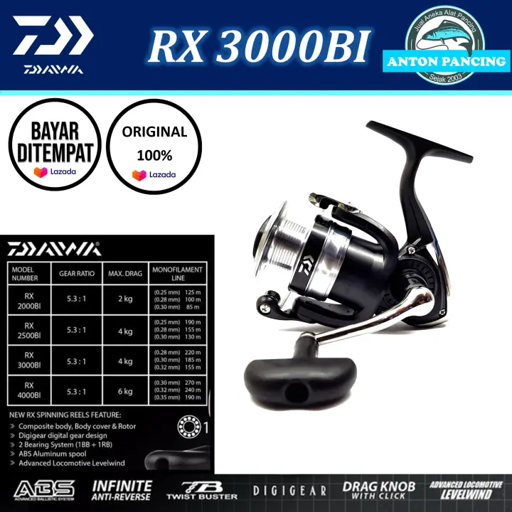 daiwa rx 3000 bi