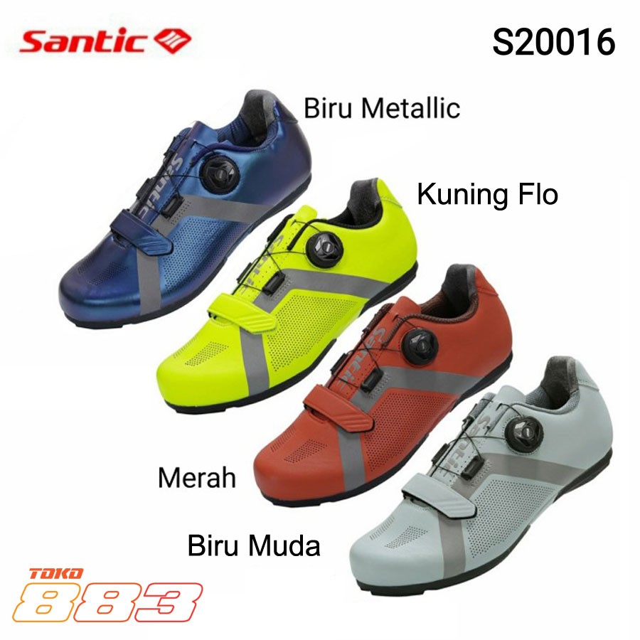 Santic Men Cycling Non Cleat Shoes Appolo S20016 Multi Warna
