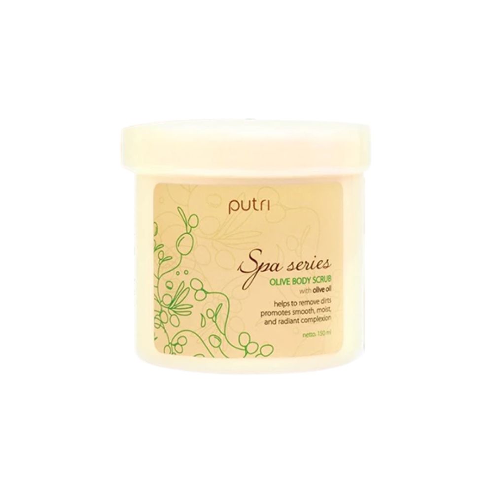 Putri Spa Series Olive Body Scrub - 150ml Scrub Tubuh Moisturizing Brightening Putri - Lazada | Lazada Indonesia