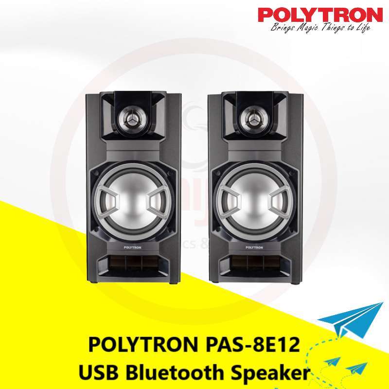 Polytron Speaker Aktif Pas 8e12 Usb Bluetooth Lazada Indonesia