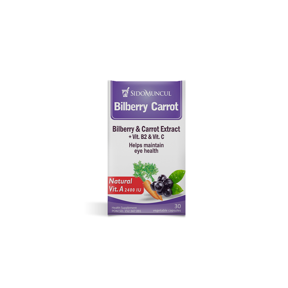 Sido Muncul Herbal Bilberry Carrot 30 Kapsul Lazada Indonesia