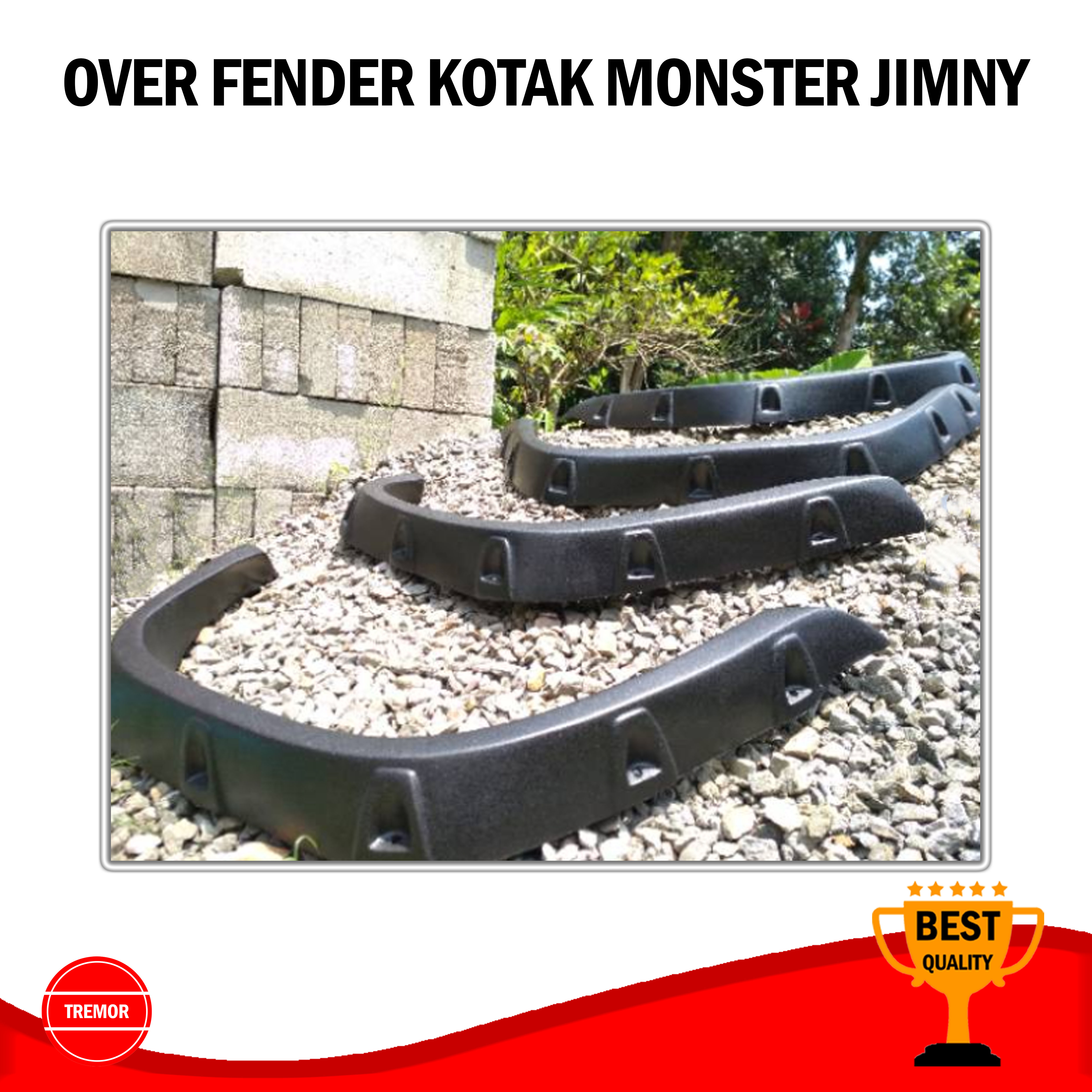 OVER FENDER JIMNY KATANA MODEL KOTAK OVAL / FENDER KATANA KOTAK NEW