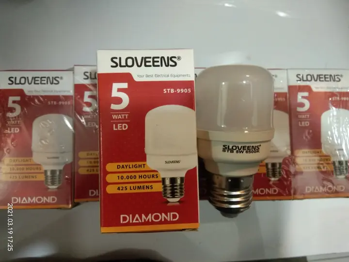 Lampu Led Sloveens 5 Watt 5watt Cahaya Putih Murah Dan Berkualitas Lazada Indonesia