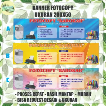 Spanduk Banner Fotocopy Murah Membeli Jualan Online Hiasan Dinding Dengan Harga Murah Lazada Indonesia