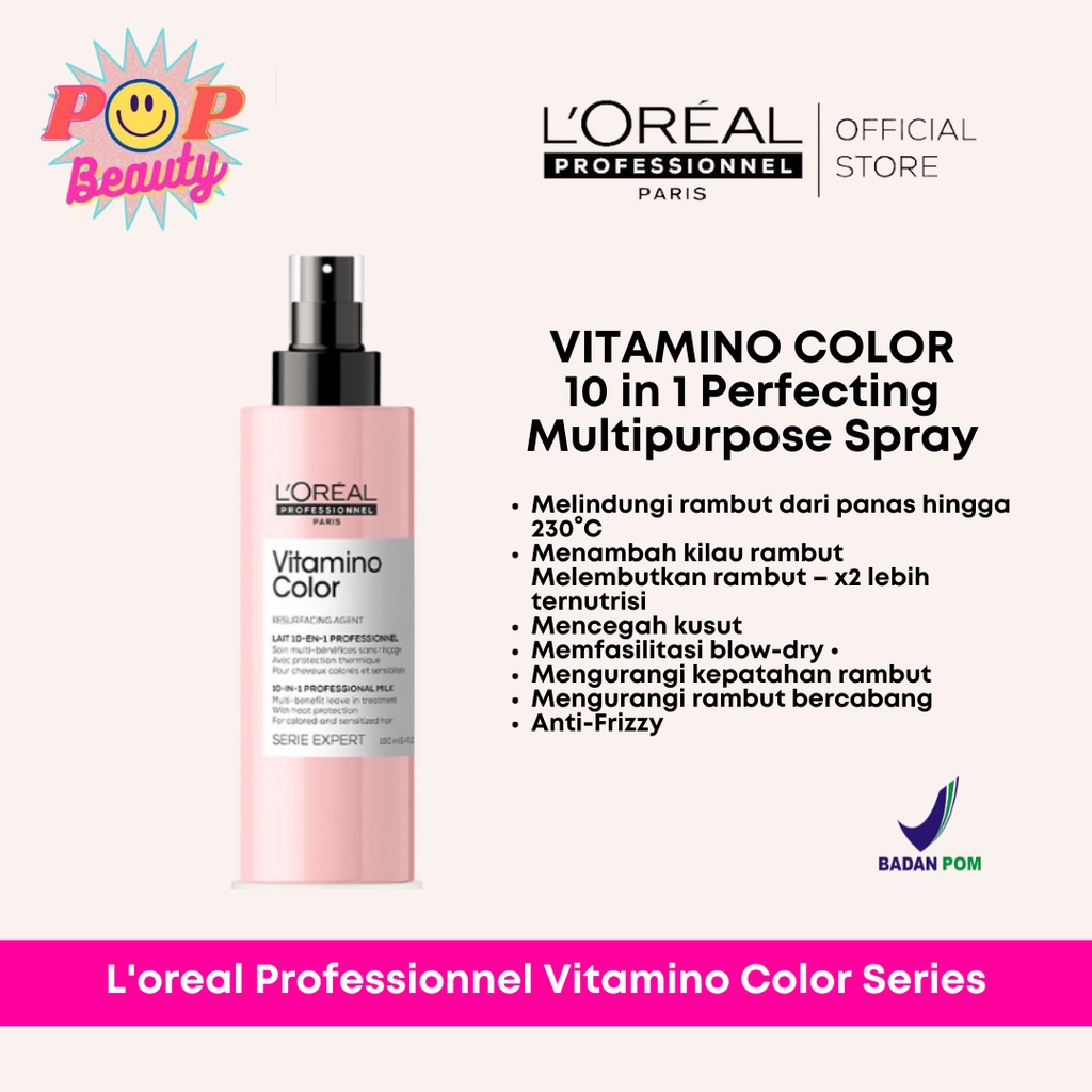 Loreal Serie Expert Vitamino Color Shampoo Conditioner Hair Mask