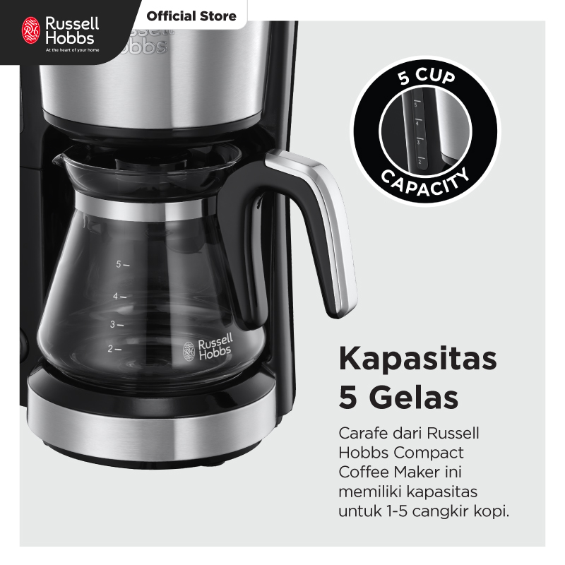 Russell Hobbs Compact Coffee Maker 
