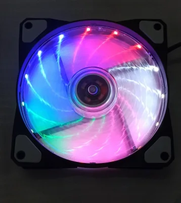 Fan casing PC/CPU 12cm Gaming LED/RGB Led ring