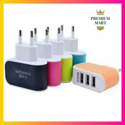 Adaptor Charger 3 Port 3.1A / Batok Charger 3 Port USB