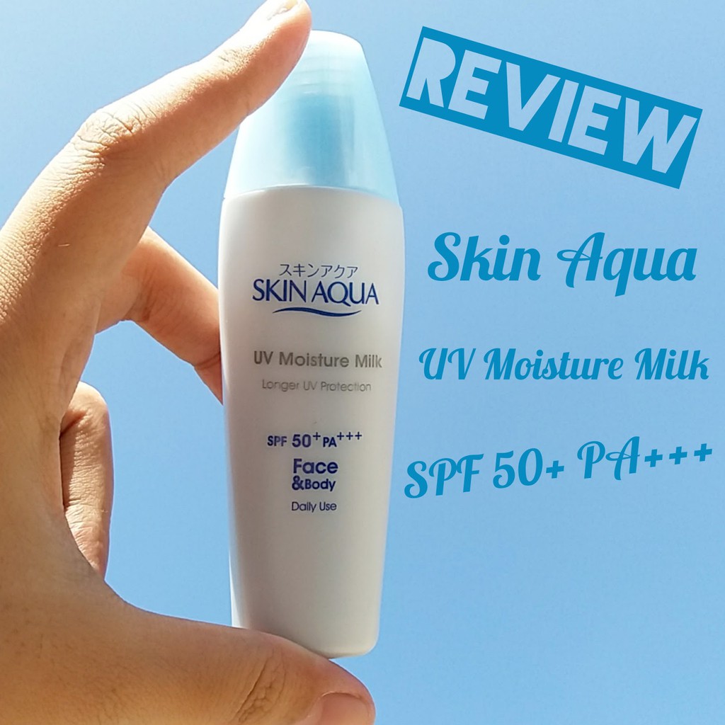 harga skin aqua uv moisture milk