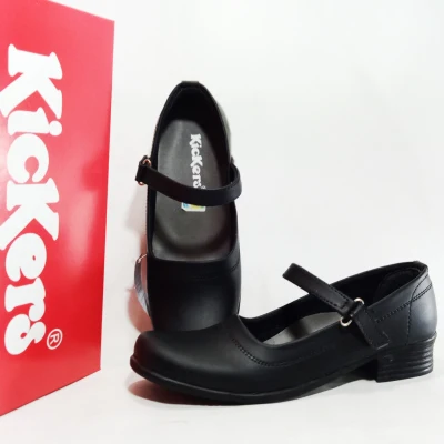 Kickers L.03 Sepatu Wanita Pantofel Paskibra Sekolah Hak 3cm Size 37-41