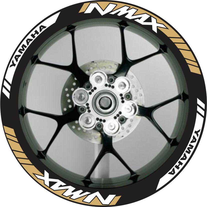 FENSTORE Sticker Cutting - Aksesoris sticker Motor Stiker Velg Yamaha Nmax 8 GL - FENSTORE sticker