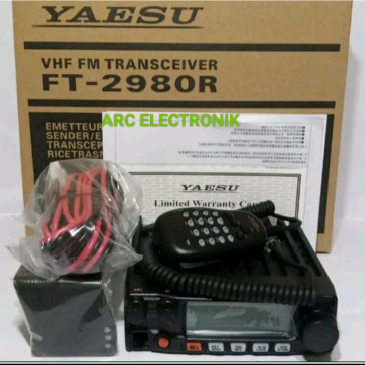 Rig Yaesu Ft 2980 Vhf Original 80watt Lazada Indonesia