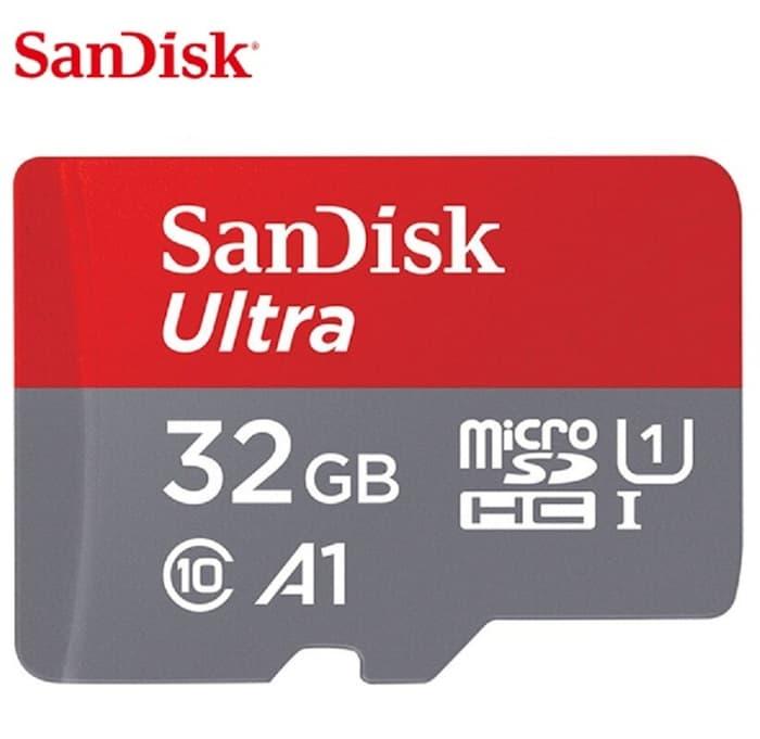 SanDisk Ultra microSDHC 32GB, A1, UHS-1, 98MB/s R, no Adapter #GARANSI RESMI#ORIGINAL#