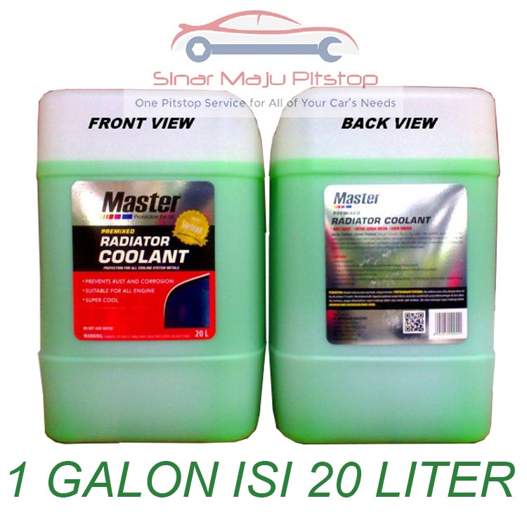 Air Pendingin Radiator Mesin Pabrik & Kapal MASTER COOLANT WARNA