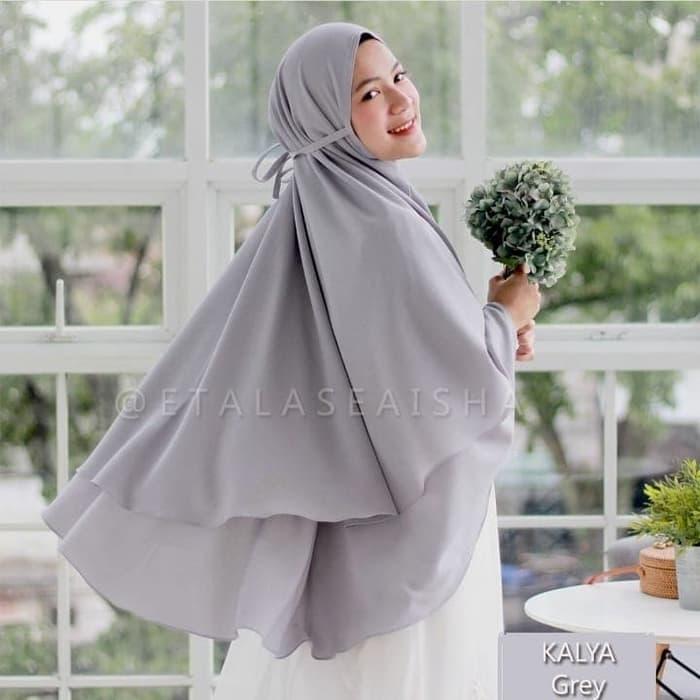 Hijab Jilbab Khimar Kayla Syari Terbaru Layer Jumbo Termurah