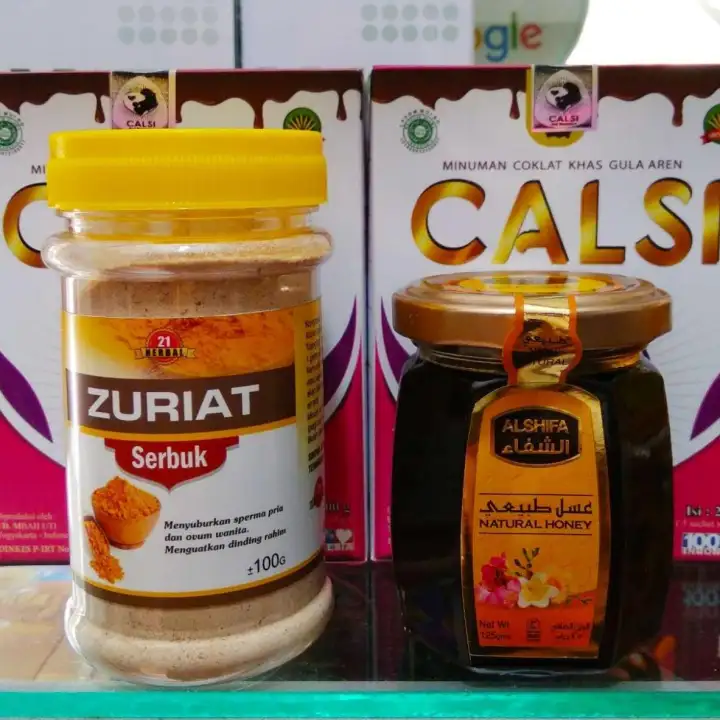 Paket Hemat Serbuk Zuriat Plus Madu Al Shifa 125gr Ibu Promil Lazada Indonesia