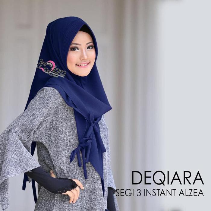 Jilbab Segitiga Instan Alzea by Dqiara / DZA Laris Fashion